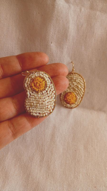 Aretes "HUEVO FRITO"