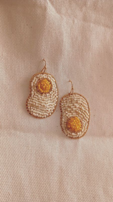 Aretes "HUEVO FRITO"