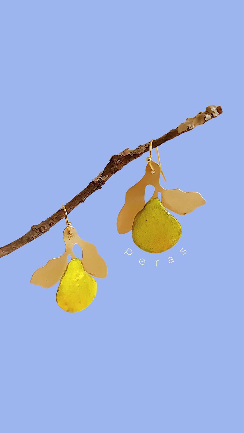 Aretes "PERAS" medianas