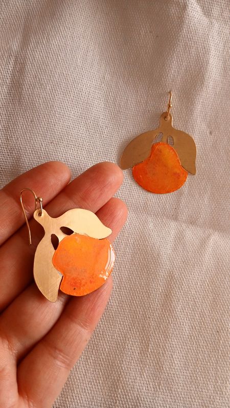 Aretes "NARANJAS"