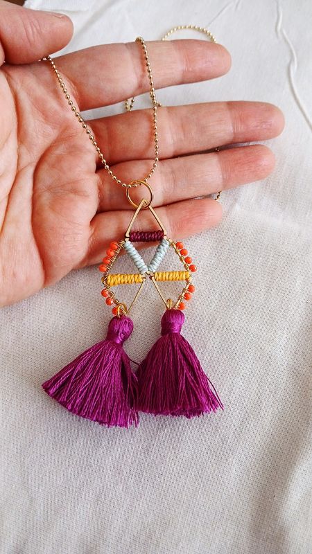 Collar "Barrilete" largo