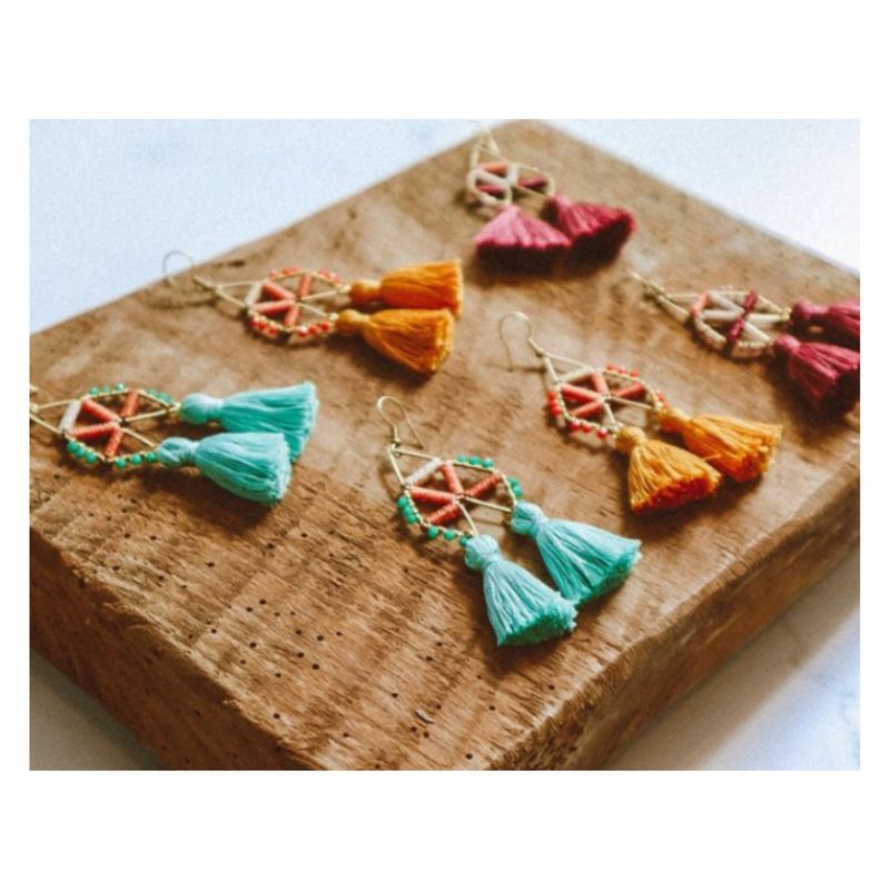 Aretes "BARRILETE" Grande