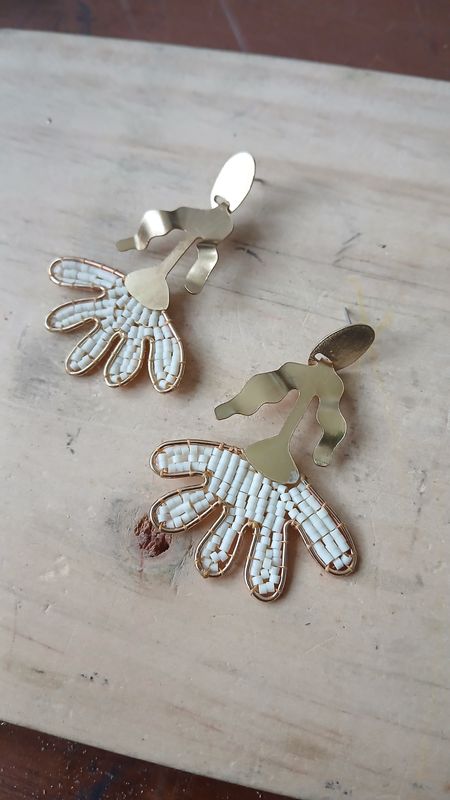 Aretes "MARGARITAS" largas