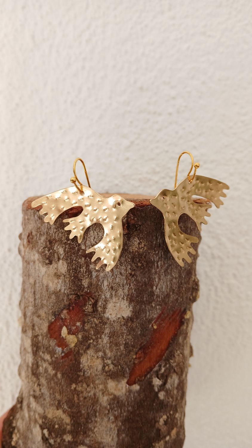 Aretes "VUELA VUELA" medianos