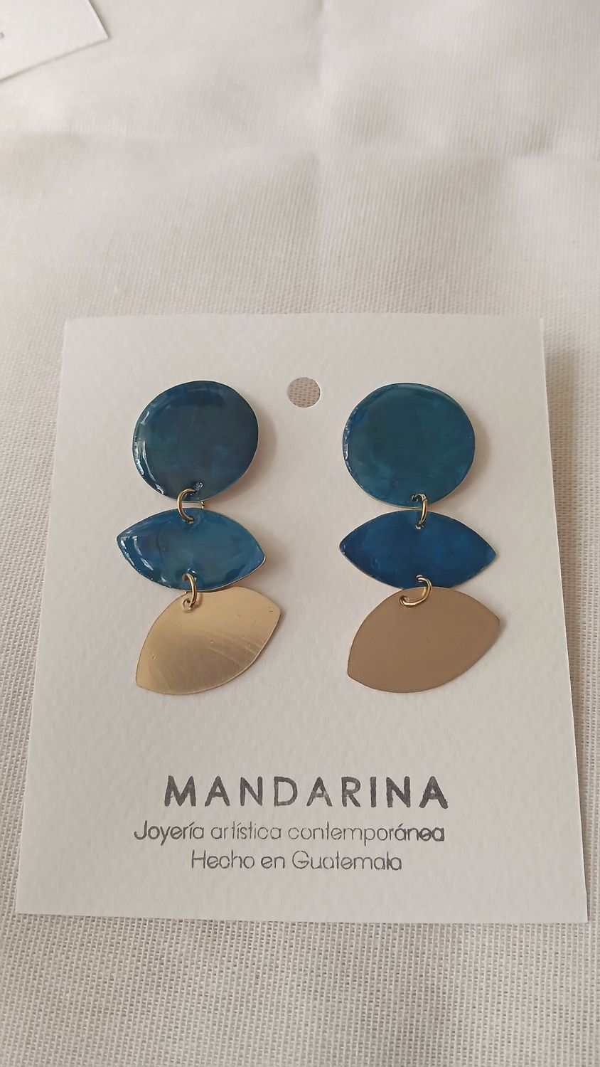Aretes "ULTRAMAR" Grandes