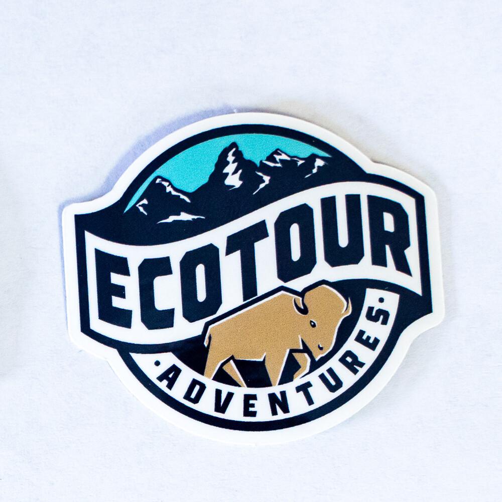 EcoTour Adventures Stickers, Size: Small