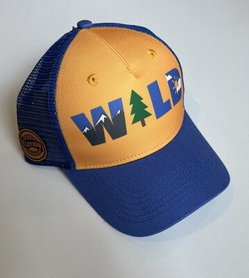 EcoTour Adventures Kids Trucker Hat with Patch By Locale Brand