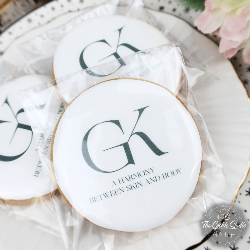 Logo koekjes voor bedrijven 25 stuks