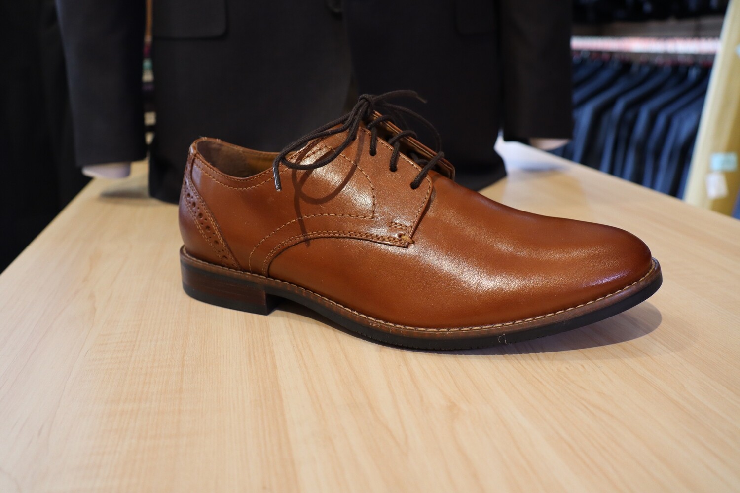 Nunn Bush 5th Ward dress shoe: Plain Toe