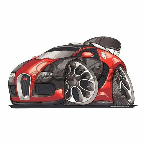Bugatti Veyron Drawing #9 Youth T-Shirt by CarsToon Concept - Pixels