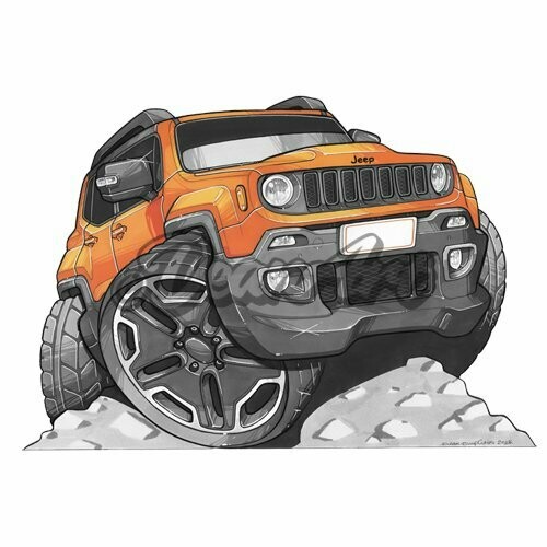 065 - Jeep Renegade Caricature