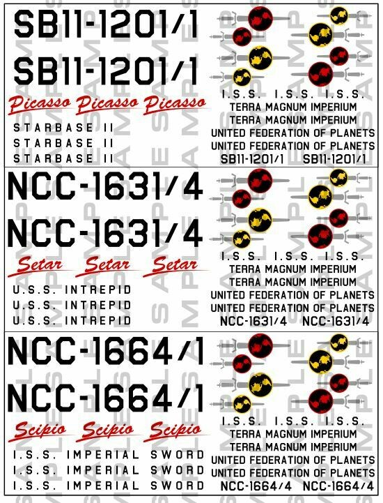 1/32 TOS Shuttle Craft Custom Registry