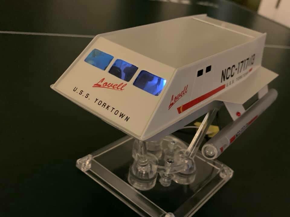 1/72 TOS Shuttle Craft Custom Registry