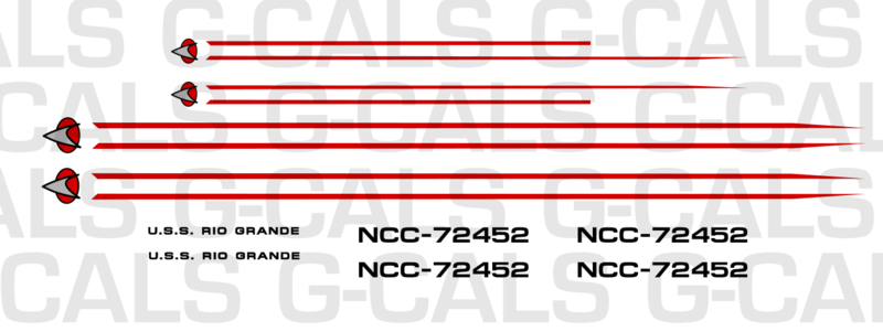 1/72 Scale Danube Class DS9 Runabout Registry