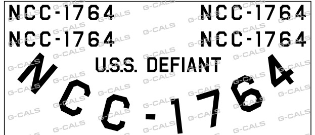 350 Scale TOS ERA Registry set