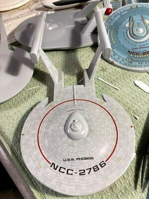 1000 Scale TOS Loknar Class Model Kit (Last Kits with these nacelles)