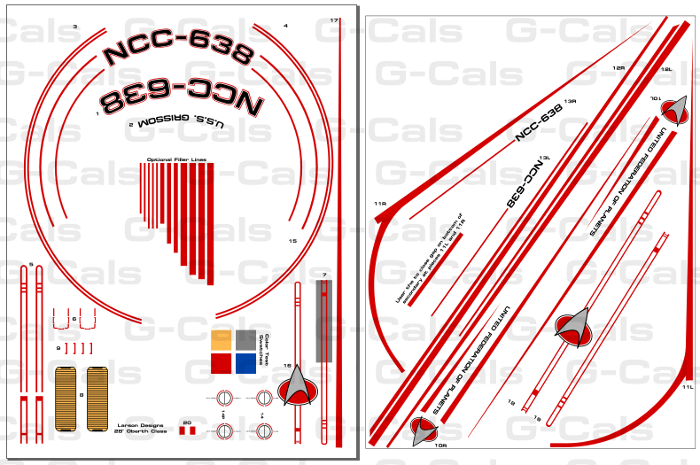 Larson Designs Studio Scale Oberth - Grissom