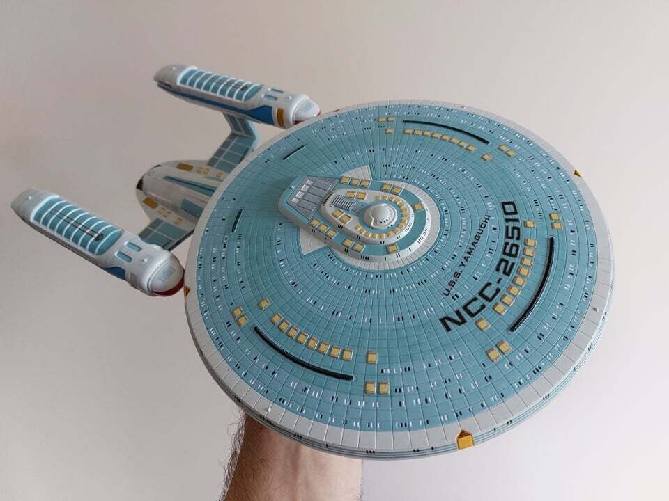 1400 Scale Enterprise C / Ambassador Class  Decal Set With LIFEBOATS