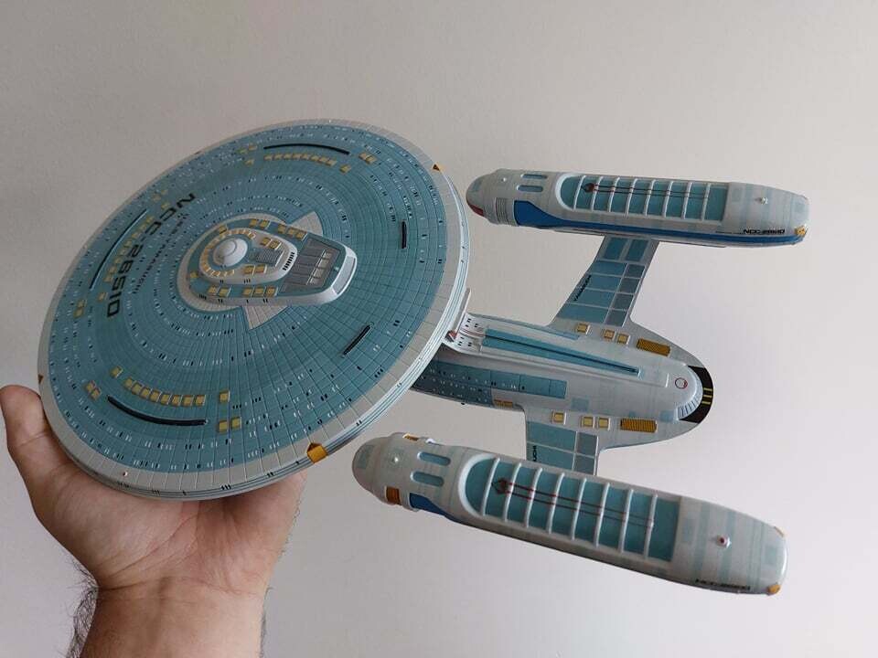 1400 Scale Enterprise C / Ambassador Class  Decal Set With LIFEBOATS