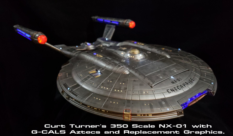 350 Scale NX-01 Aztec Set