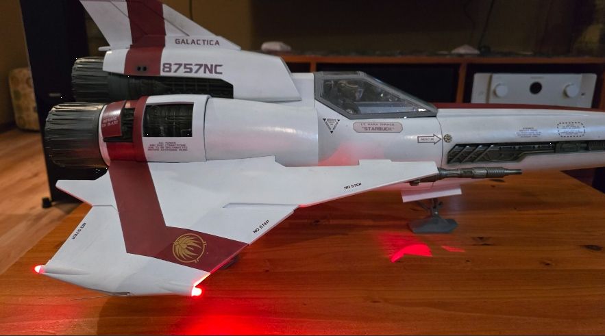 Dynamic Digital Creations 1/10 Scale BSG Viper MK II