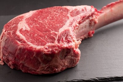 16oz USDA Prime Angus Bone In Cowboy Steak (Sold in 2PK)