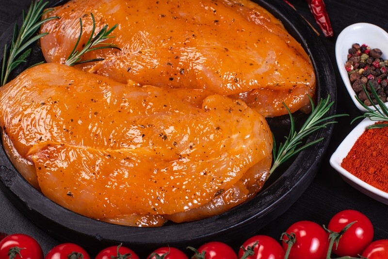 6oz All Natural Trimmed Bourbon Street Chicken Breast (Sold in 4PK)