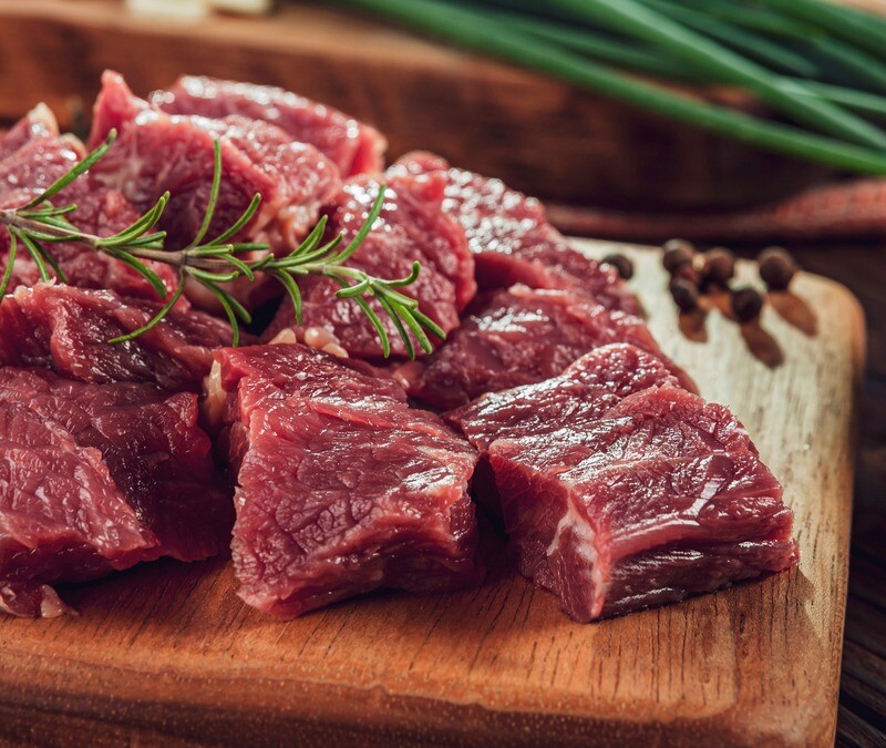16oz USDA Angus Tenderloin Filet Tips (Sold in 2PK)