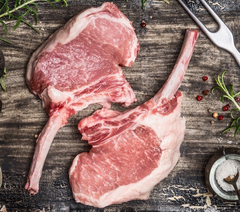 16oz Private Reserve French Cut Pork Chop (Sold in 2PK)