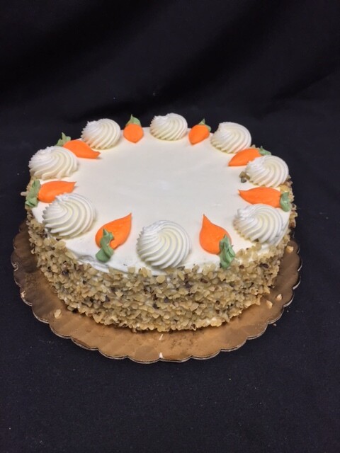 carrot cake 7&quot; (serves 8)