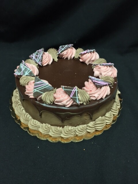 Raspberry Fudge Cake 7&quot; (serves 8)
