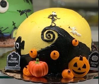 Skeleton Moon Cake