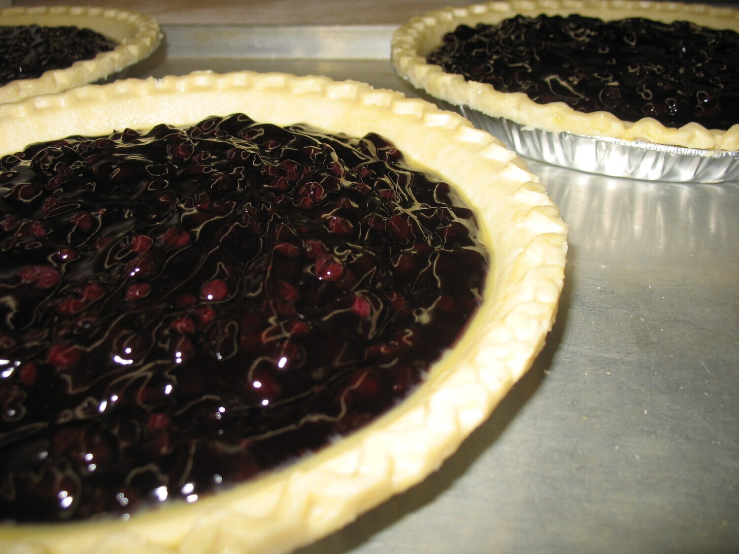 Blueberry Crumb Pie