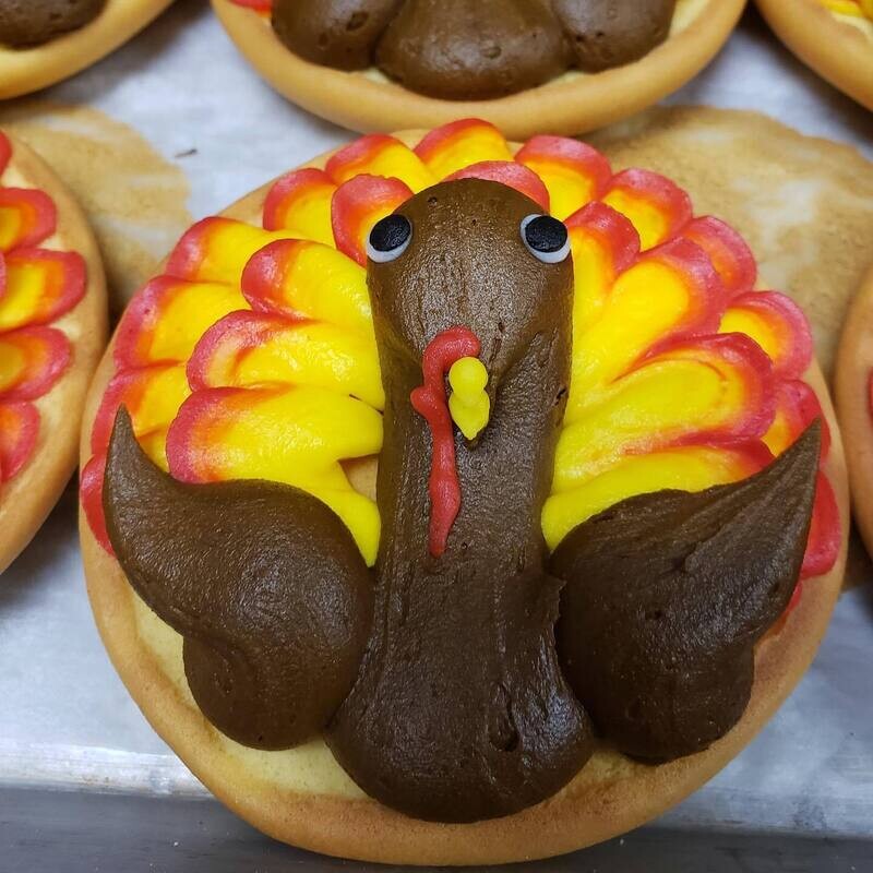 Turkey Black &amp; White Cookie