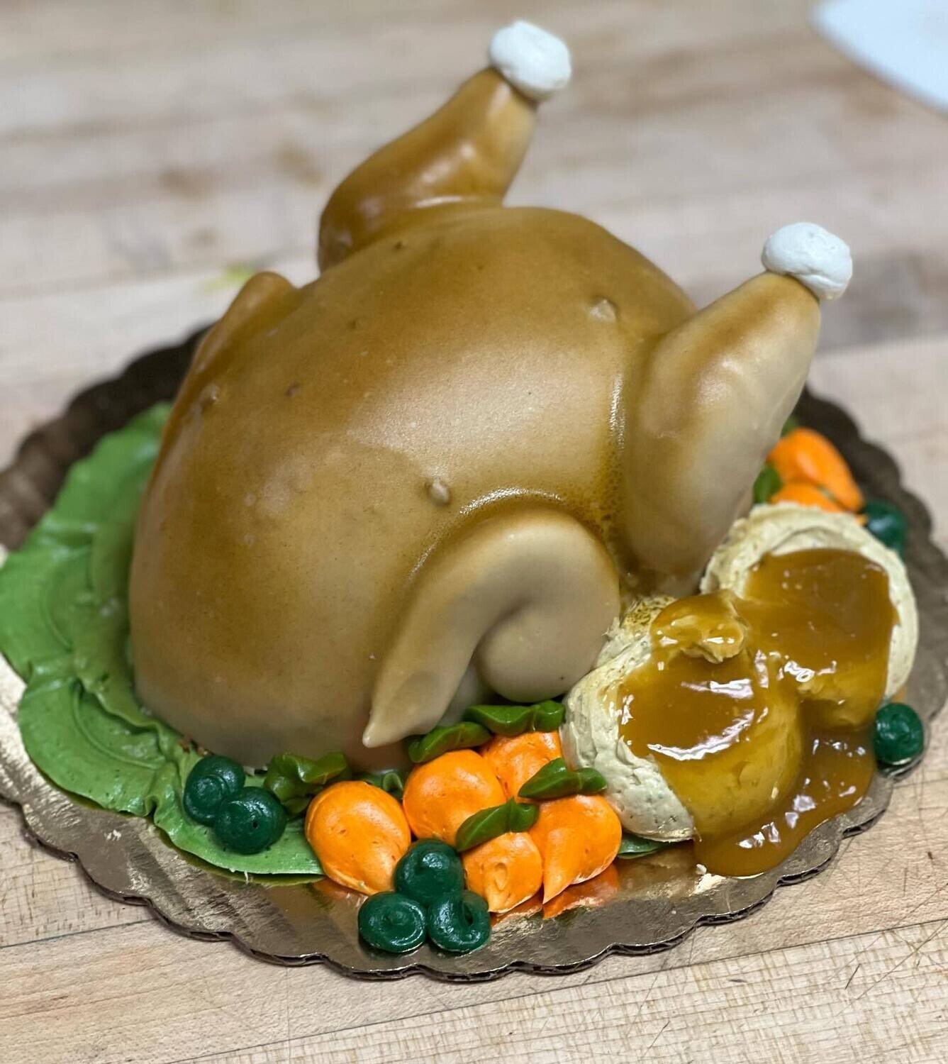 Turkey Cake (roasted)