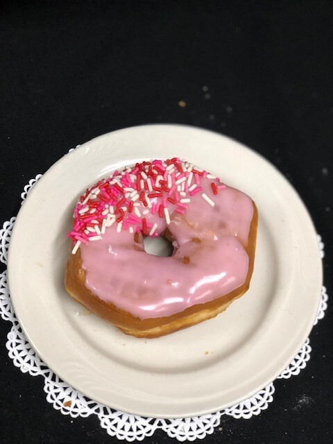 Strawberry Frosted Donut