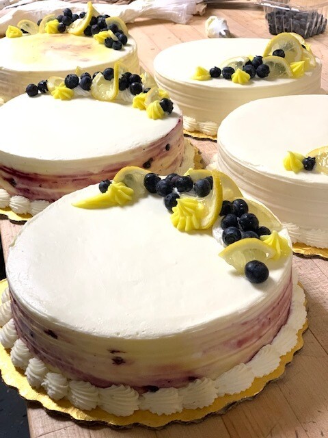 Lemon Blueberry Cake