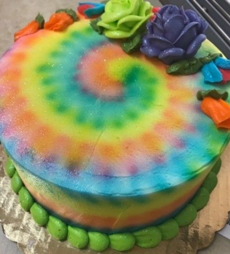 Tie Dye Cake