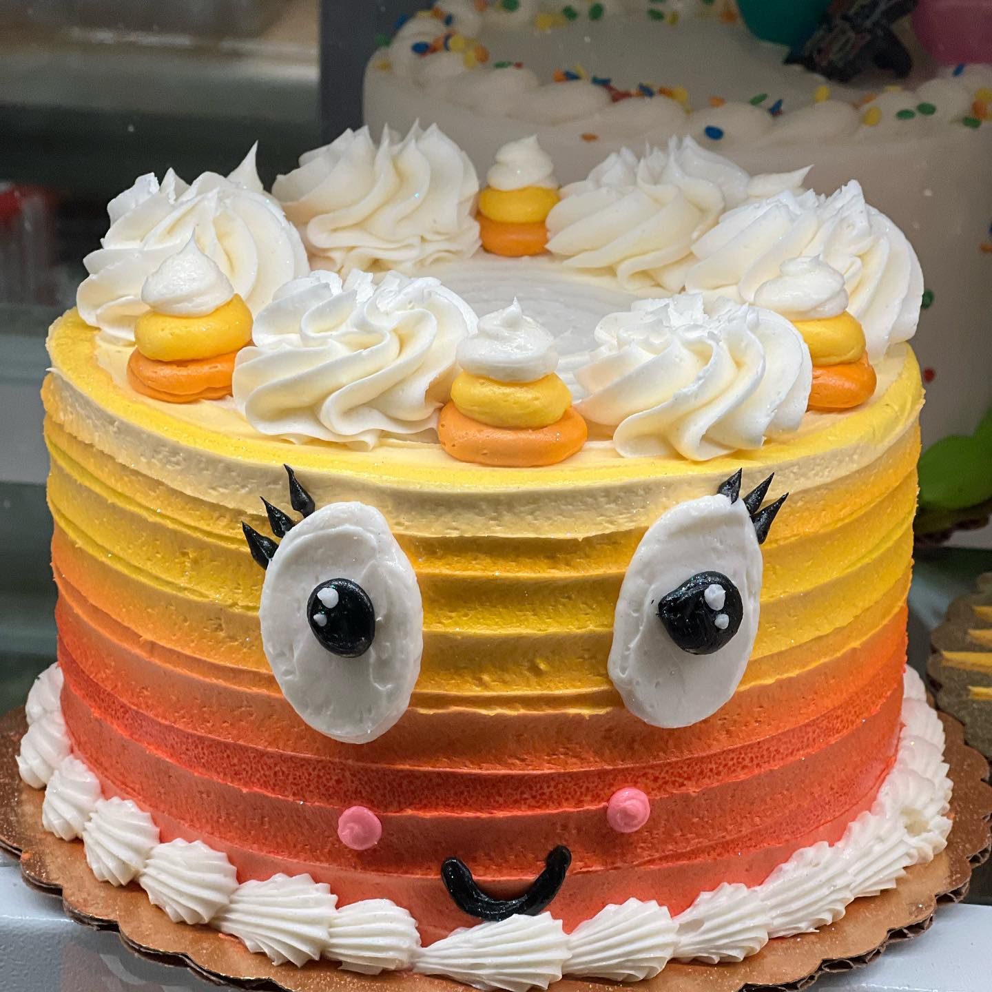 Candy Corn Cake