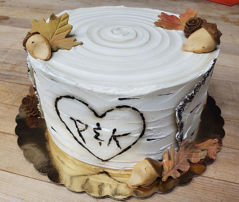 Birch Tree Cake