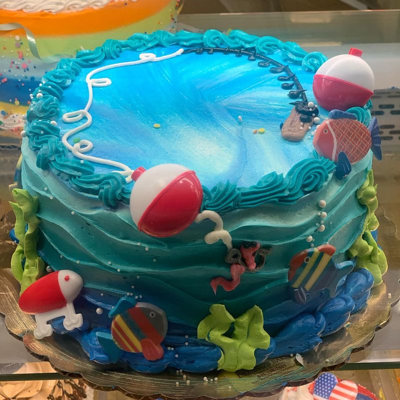 Gone Fishing cake