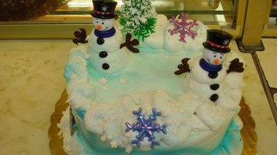 Winter Themed Cakes