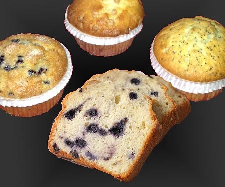 Muffins (Qty 6) &amp; Pound Cake (SHIPPED)