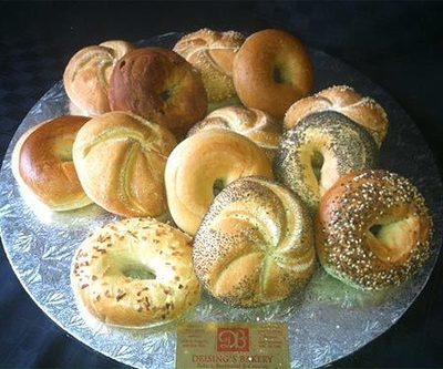 Mixed Dozen Bagels &amp; Rolls (SHIPPED)