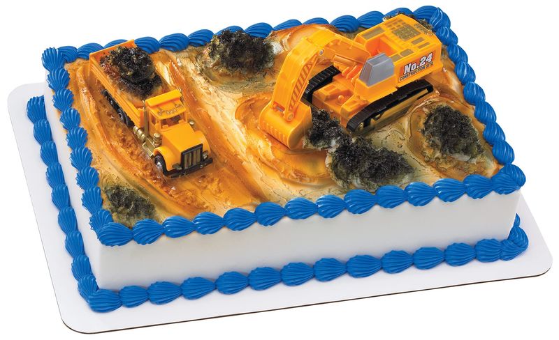Construction Dig Cake kit