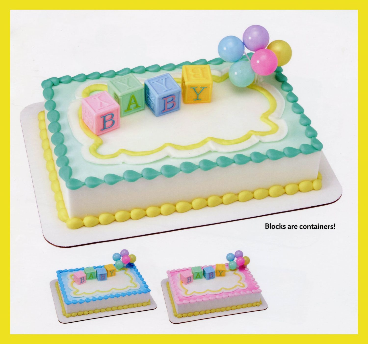 Baby Block Cake Kit