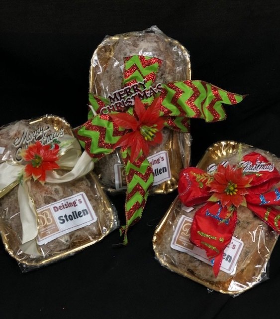 Deising&#39;s Authentic Christmas Stollen 1.5 lbs (SHIPPED)