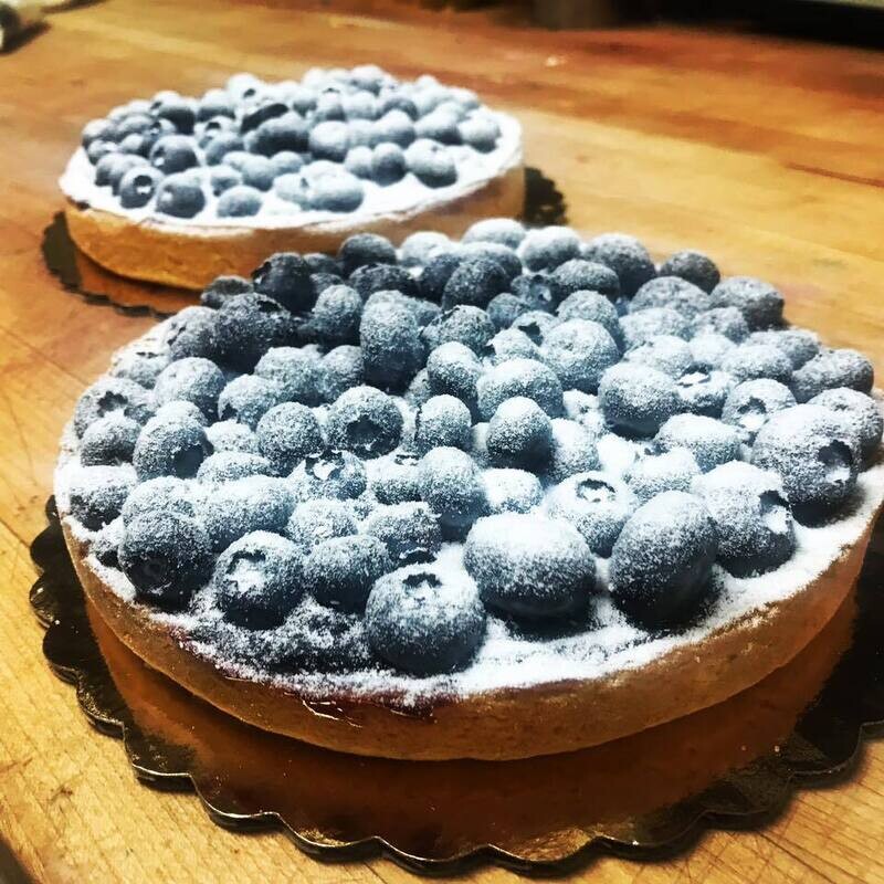 Fresh Blueberry Torte 7"