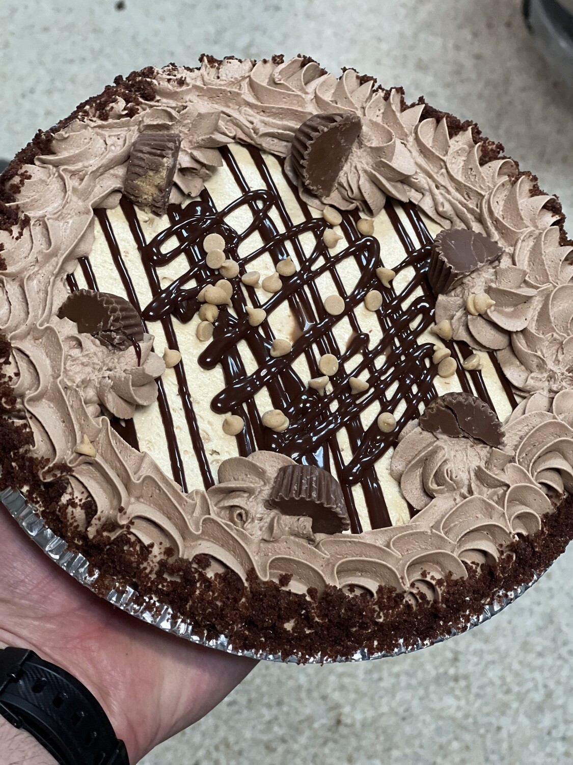Peanut Butter Mousse Pie 9"