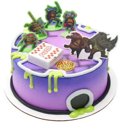 TNMNT Pizza Party Cake Kit